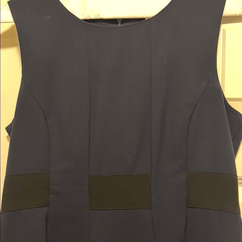 Calvin Klein Black and White A-Line Mini Dress - Picture 3 of 6